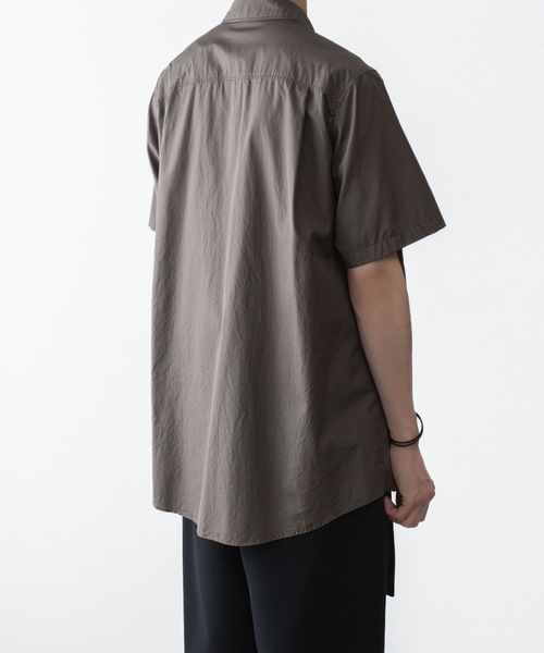 VEIN (ヴェイン)の「140/2 ギザブロード S/S SHIRT / 140/2 GIZA BROAD S/S SHIRT(シャツ/ブラウス・メンズ・ライトブラウン/ホワイト/ブラック・1/3/2)」の13枚目の写真