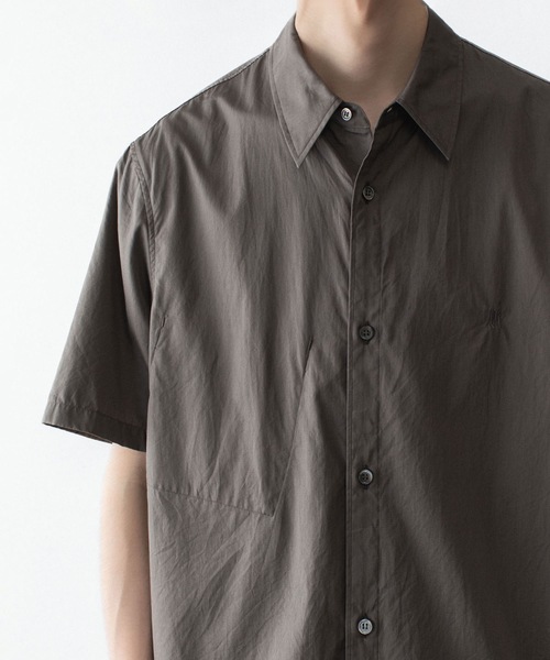 VEIN (ヴェイン)の「140/2 ギザブロード S/S SHIRT / 140/2 GIZA BROAD S/S SHIRT(シャツ/ブラウス・メンズ・ライトブラウン/ホワイト/ブラック・1/3/2)」の14枚目の写真