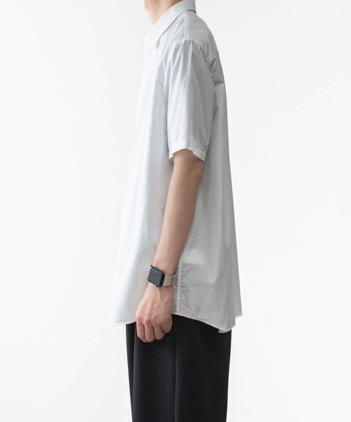 VEIN (ヴェイン)の「140/2 ギザブロード S/S SHIRT / 140/2 GIZA BROAD S/S SHIRT(シャツ/ブラウス・メンズ・ライトブラウン/ホワイト/ブラック・1/3/2)」の20枚目の写真