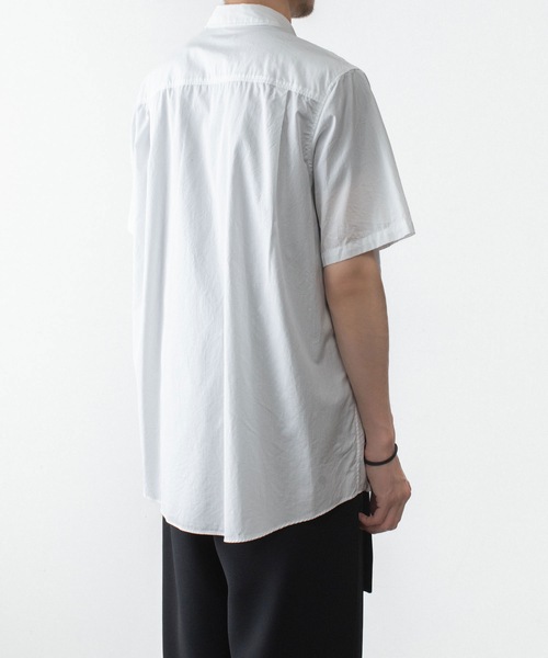 VEIN (ヴェイン)の「140/2 ギザブロード S/S SHIRT / 140/2 GIZA BROAD S/S SHIRT(シャツ/ブラウス・メンズ・ライトブラウン/ホワイト/ブラック・1/3/2)」の21枚目の写真