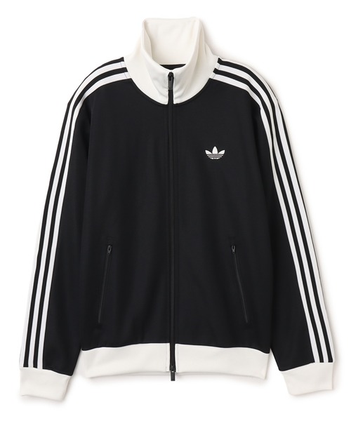 adidas(アディダス)の「adidas CLASSIC TRACK TOP / アディダス クラシック トラック トップ(ジャージ・メンズ・ブラック・S/M/L/XL/XXL)」の1枚目の写真