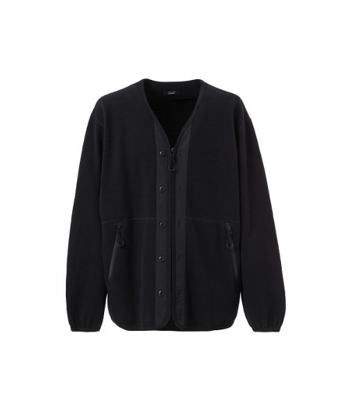 COMME des GARCONS HOMME(コム デ ギャルソン・オム)の「COTTON MILITARY LINER CARDIGAN(カーディガン/ボレロ・メンズ・ブラック/ネイビー・S/M/L)」の11枚目の写真