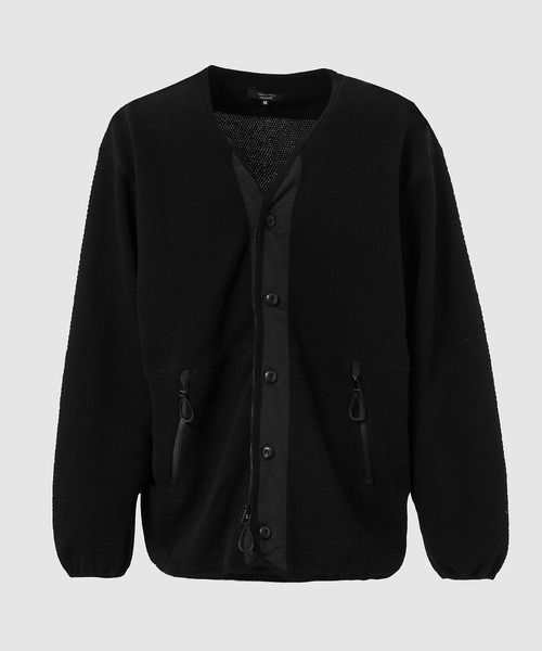 COMME des GARCONS HOMME(コム デ ギャルソン・オム)の「COTTON MILITARY LINER CARDIGAN(カーディガン/ボレロ・メンズ・ブラック/ネイビー・S/M/L)」の4枚目の写真