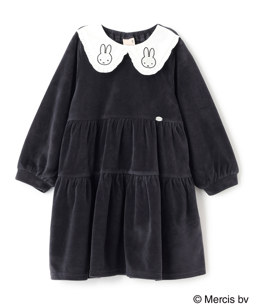 miffy】衿ティアードワンピース（シャツワンピース）｜petit main