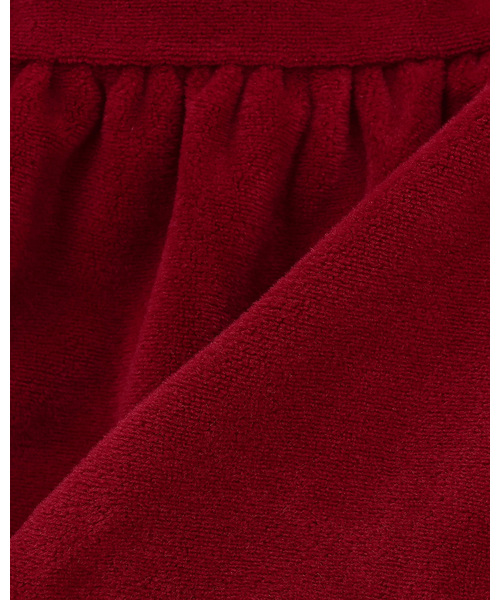 petit main（プティマイン）の「【miffy】衿ティアードワンピース（シャツワンピース・キッズ・レッド/チャコール/アイボリー・90cm/100cm/110cm/120cm/130cm/80ｃｍ）」の9枚目の写真