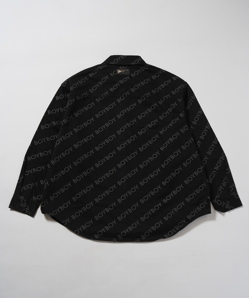 BOY LONDON(ボーイロンドン)の「【BOY LONDON】BOYBOY COTTON BIG Shirt(シャツ/ブラウス・メンズ・ブラック・MEDIUM/X-LARGE/LARGE)」の3枚目の写真