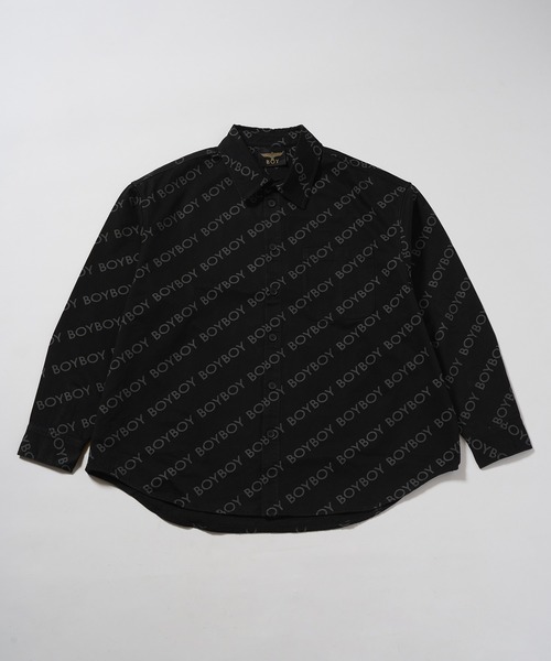 BOY LONDON(ボーイロンドン)の「【BOY LONDON】BOYBOY COTTON BIG Shirt(シャツ/ブラウス・メンズ・ブラック・MEDIUM/X-LARGE/LARGE)」の4枚目の写真