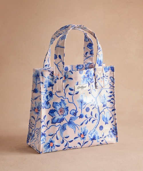 スモール ブックバッグ Mystery Floral（トートバッグ）｜Cath Kidston