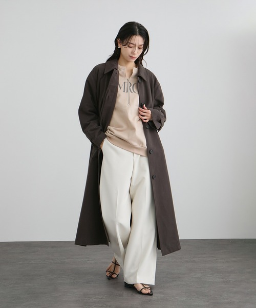 AMERICANA（アメリカーナ）の「【Americana（アメリカーナ） for SALON】ロゴジップスウェット（スウェット・レディース・ベージュ系その他2/ブラック系その他・FREE）」の10枚目の写真