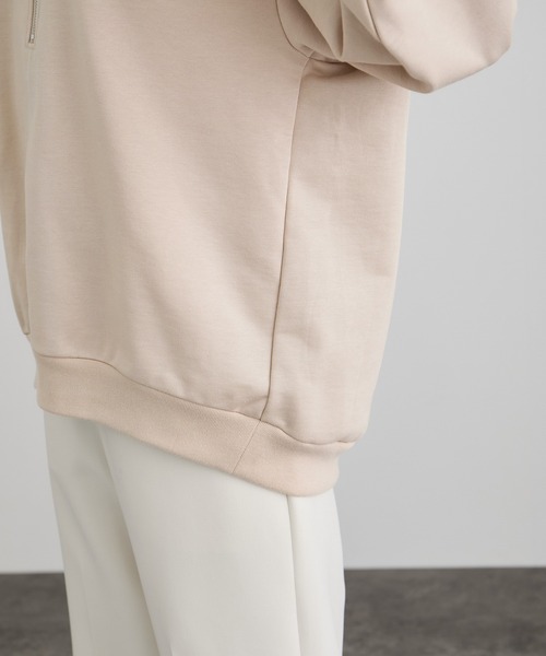 AMERICANA（アメリカーナ）の「【Americana（アメリカーナ） for SALON】ロゴジップスウェット（スウェット・レディース・ベージュ系その他2/ブラック系その他・FREE）」の19枚目の写真