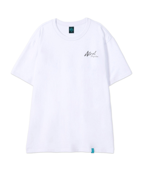ASTRAL PROJECTION（アストラルプロジェクション）の「[ラズベリージャム]コットンルーズフィット半袖Tシャツ_ホワイト（Tシャツ/カットソー・メンズ・その他・MEDIUM/LARGE/X-LARGE/XX-LARGE）」の2枚目の写真