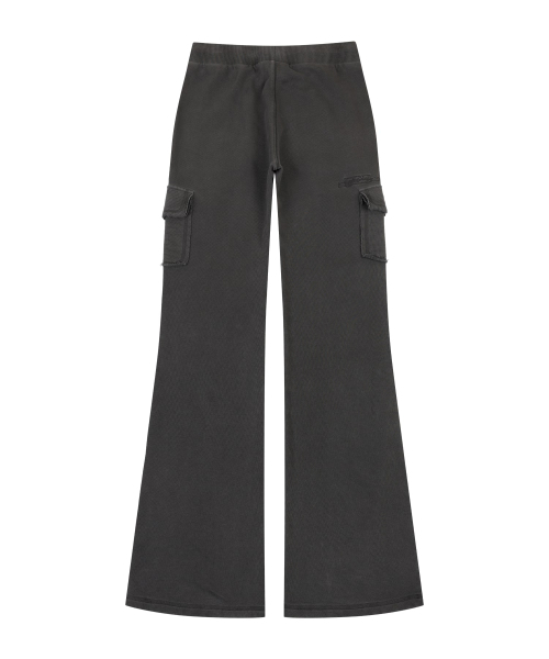 ORDINARY HOLIDAY（オーディナリー ホリデー）の「PIGMENT JERSEY BOOTCUT PANTS [CHARCOAL]（その他パンツ・レディース・その他・FREE）」の3枚目の写真