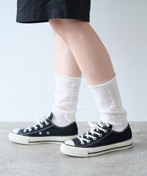 bulle de savon | コットン/リネン 透かし編みsocks(ソックス/靴下)