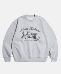 Mount Rushmore Heavyweight Sweatshirt Grey