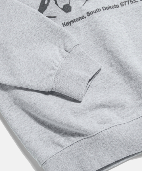 ESPIONAGE（エスピオナジ）の「Mount Rushmore Heavyweight Sweatshirt Grey（スウェット・レディース・その他・MEDIUM/LARGE/X-LARGE）」の5枚目の写真