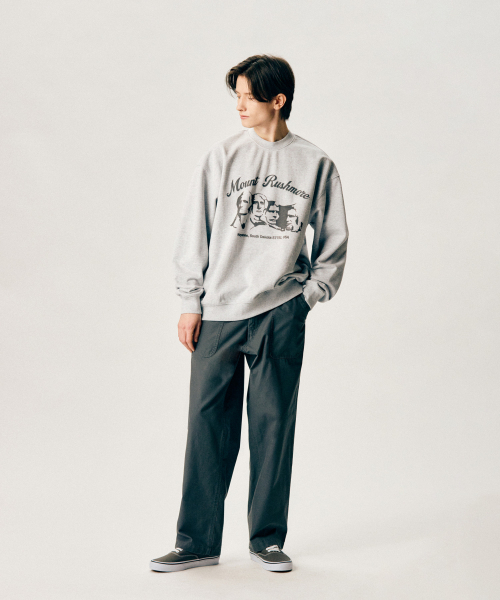ESPIONAGE（エスピオナジ）の「Mount Rushmore Heavyweight Sweatshirt Grey（スウェット・レディース・その他・MEDIUM/LARGE/X-LARGE）」の9枚目の写真