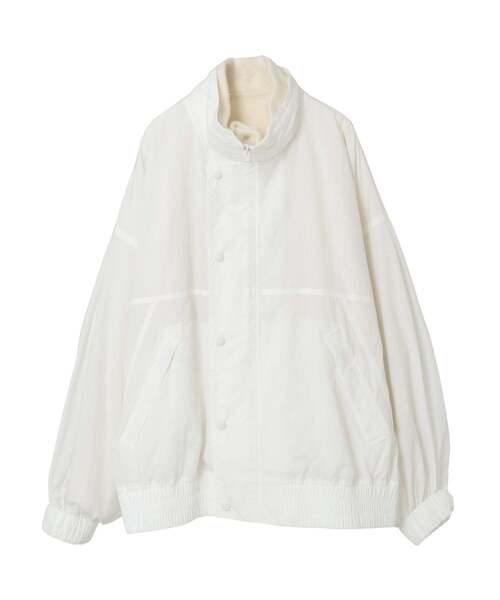 CURRENTAGE(カレンテージ)の「【CURRENTAGE/カレンテージ】Double layered jacket(MENS)(その他アウター・メンズ・ホワイト・4)」の1枚目の写真