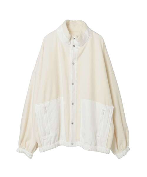 CURRENTAGE(カレンテージ)の「【CURRENTAGE/カレンテージ】Double layered jacket(MENS)(その他アウター・メンズ・ホワイト・4)」の2枚目の写真
