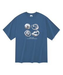 RADINEO（ラディネオ）の「20番手ブルーボール半袖Tシャツブルー（Tシャツ/カットソー）」