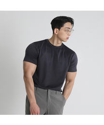 ワークウェアマッスルフィット半袖Tシャツ(チャコール)