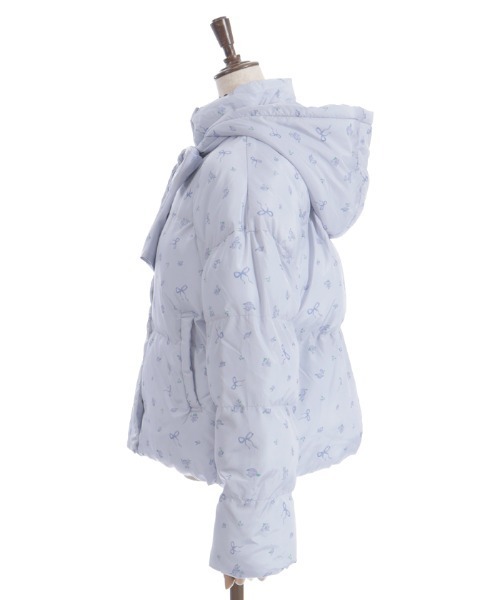 axes femme（アクシーズファム）の「リボンセット小花柄コート（ピーコート・レディース・ラベンダー/キナリ・FREE）」の18枚目の写真