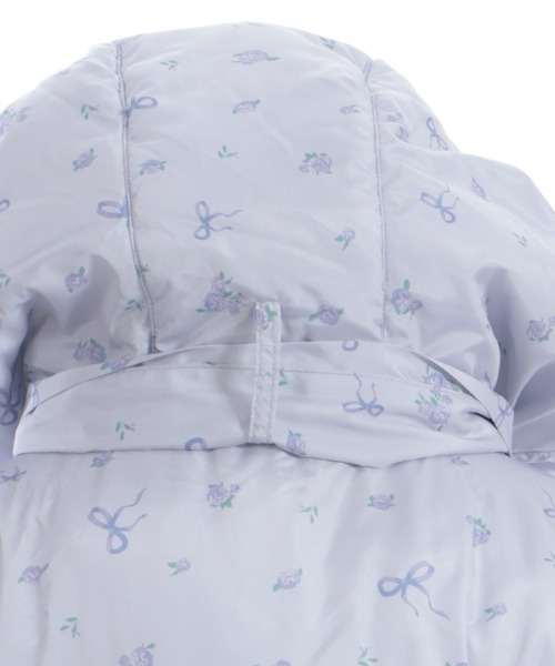 axes femme（アクシーズファム）の「リボンセット小花柄コート（ピーコート・レディース・ラベンダー/キナリ・FREE）」の13枚目の写真