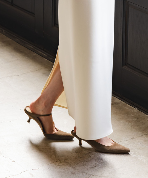 Noble（ノーブル）の「《追加》【洗える】コンフォートジャージーライクタイトスカート8（スカート・レディース・モカ/ホワイト/ブラック・40/38/36/34）」の11枚目の写真