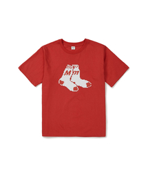 MMLG（エムエムエルジー）の「[Mmlg] LOST AND FOUND HF-T (CHILLI RED)（Tシャツ/カットソー・メンズ）」