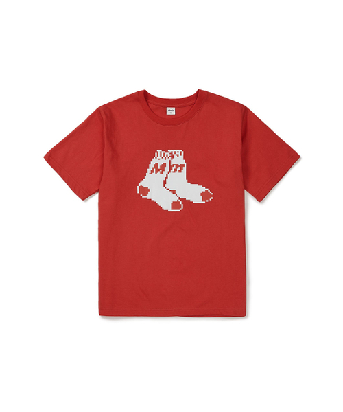 Mmlg] LOST AND FOUND HF-T (CHILLI RED)（Tシャツ/カットソー）｜MMLG 