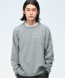 SAKAZEN | Cathy's Closet (キャシーズ クロセット) ウール混 無地 クルーネック ニット セーター 52706004(ニット/セーター)