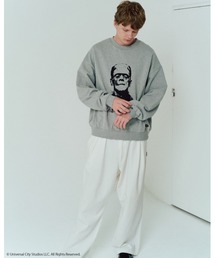 【ADAMPATEK/アダムパテック】Frankenstein portrait crewneck スウェット