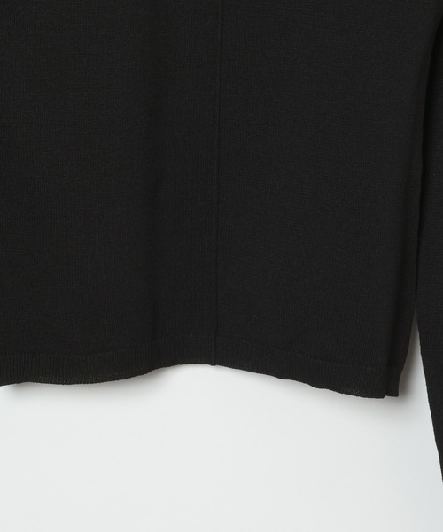 PAGEBOY（ページボーイ）の「シアーＭＩＸプルオーバー（ニット/セーター・レディース・ブラック/オフホワイト/ネイビー/モスグリーン・FREE）」の18枚目の写真