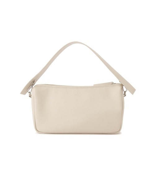 ADAM ET ROPE'（アダムエロペ）の「スプリットレザートップハンドルバッグ（ハンドバッグ・レディース・オフホワイト/ブラック・FREE）」の13枚目の写真