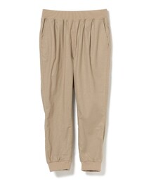 【7/2値下げ】麻混 ジョグ パンツ(S~L・洗濯可)