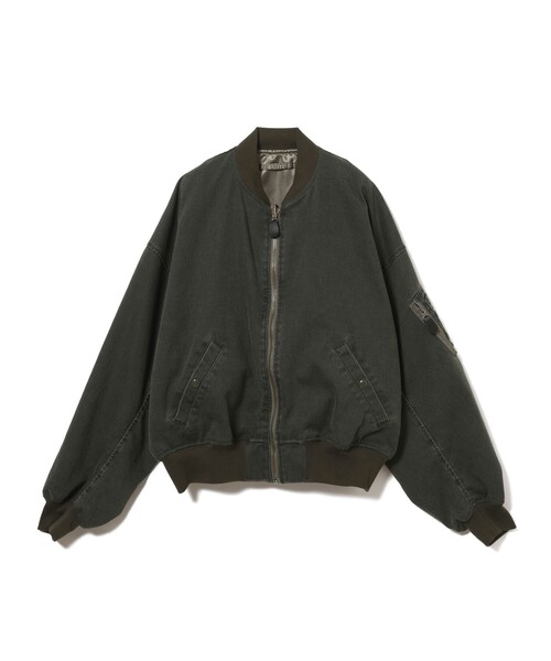 リバーシブル フェード ボンバー ジャケット（ブルゾン）｜BEAMS