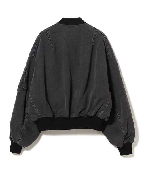 BEAMS（ビームス）の「リバーシブル フェード ボンバー ジャケット（ブルゾン・メンズ・ブラック/オリーブ・S/M/L/XL）」の7枚目の写真