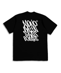 MONOPATIN（モノパティン）の「tagging monopatinskateboards heavy weight t-shirt - bk（Tシャツ/カットソー）」