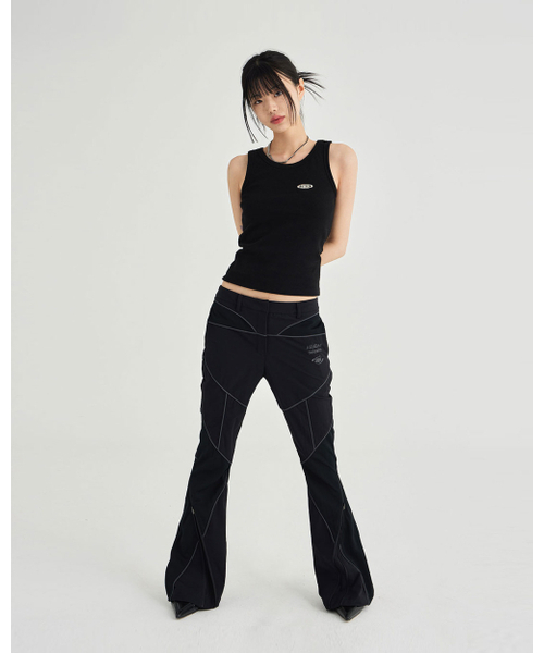 AEIAEIAE（エイエイエ）の「ブーツカットパンツ[ブラック]（その他パンツ・レディース・その他・1/2）」の4枚目の写真