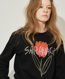 SE05810- crop sweatshirt (black)