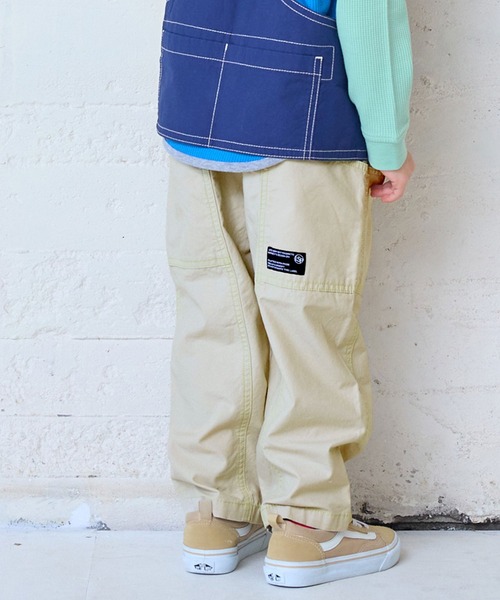 Life Support Products（ライフサポートプロダクツ）の「ツイルパッチポケットパンツ（チノパンツ・キッズ・グリーン/オフホワイト/チャコール/ベージュ/オレンジ・100/90/80/95/110/150/140/130/120）」の7枚目の写真