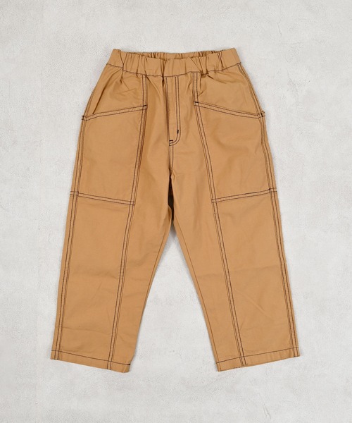 Life Support Products（ライフサポートプロダクツ）の「ツイルパッチポケットパンツ（チノパンツ・キッズ・グリーン/オフホワイト/チャコール/ベージュ/オレンジ・100/90/80/95/110/150/140/130/120）」の11枚目の写真