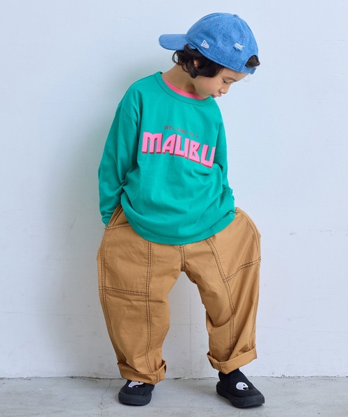 Life Support Products（ライフサポートプロダクツ）の「ツイルパッチポケットパンツ（チノパンツ・キッズ・グリーン/オフホワイト/チャコール/ベージュ/オレンジ・100/90/80/95/110/150/140/130/120）」の14枚目の写真