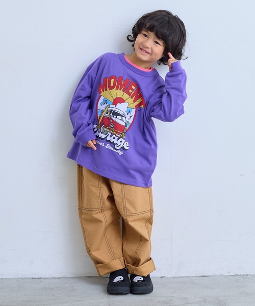 Life Support Products（ライフサポートプロダクツ）の「ツイルパッチポケットパンツ（チノパンツ・キッズ・グリーン/オフホワイト/チャコール/ベージュ/オレンジ・100/90/80/95/110/150/140/130/120）」の15枚目の写真