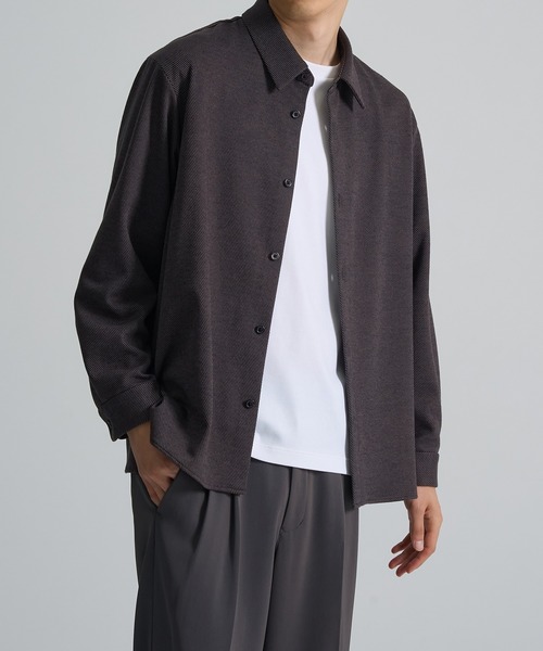 CITY TOKYO/シティートーキョー】KANEMASA KNITウールネルシャツ
