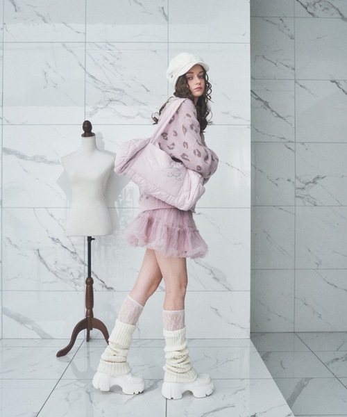 Lovilyn（ラヴィリン）の「エンジェルモチーフボストンバッグ（ショルダーバッグ・レディース・ブラック/ホワイト/ピンク・FREE）」の13枚目の写真