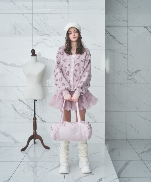 Lovilyn（ラヴィリン）の「エンジェルモチーフボストンバッグ（ショルダーバッグ・レディース・ブラック/ホワイト/ピンク・FREE）」の16枚目の写真