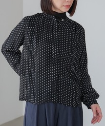 Bou Jeloud | パターンシフォンブラウス(シャツ/ブラウス)