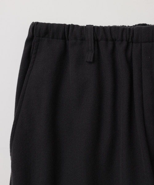 UNFOLLOW(アンフォロー)の「【FOLL / フォル】washed wool cotton relax pants(スラックス・メンズ・グレー・3/2)」の3枚目の写真