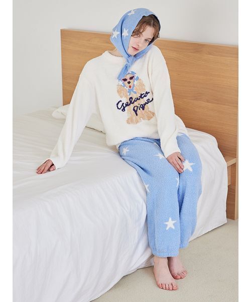 3柄ジャガードロングパンツ（ルームウェア/パジャマ）｜gelato pique