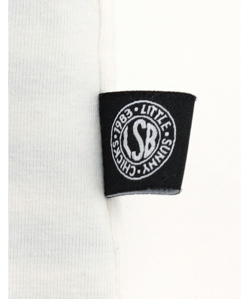 Little sunny bite（リトルサニーバイト）の「【8】【it】【little sunny bite Disney collection】 lady fake layered long tee（Tシャツ/カットソー・レディース・ピンク/ホワイト/ブラック・SMALL/MEDIUM）」の11枚目の写真